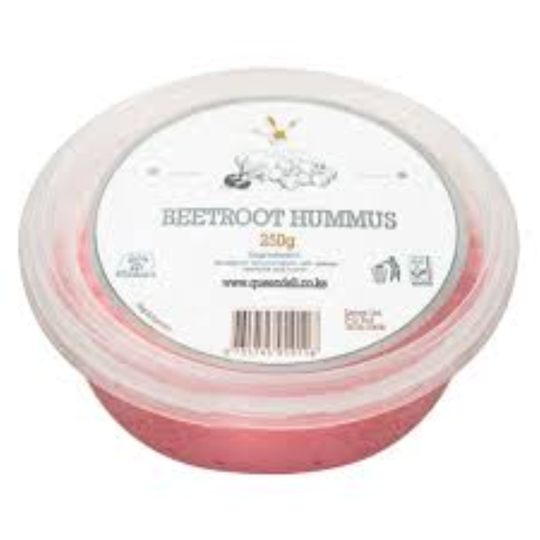 QUEEN DELI BEETROOT HUMMUS 250G